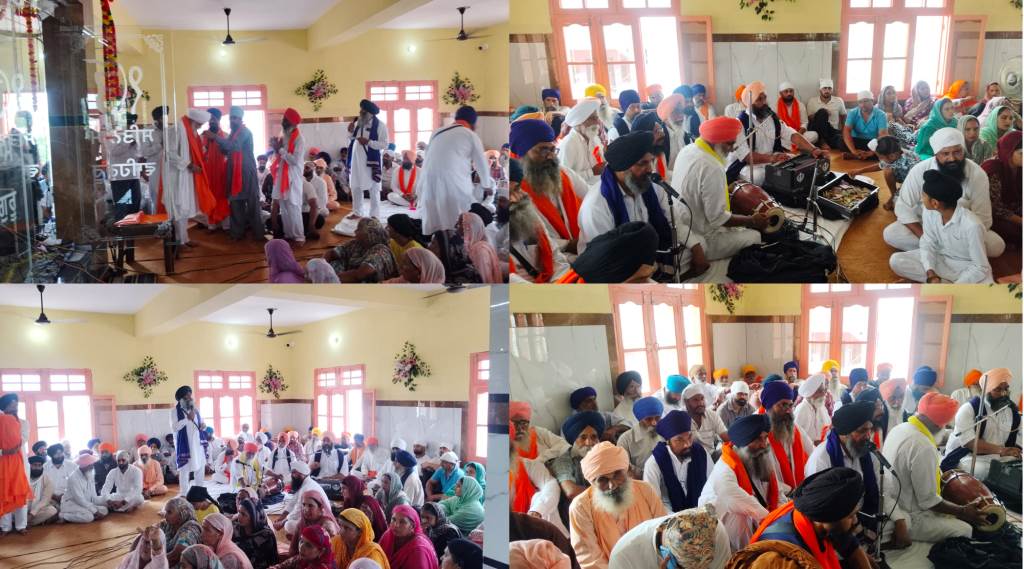 Prakash Utsav Inaugural Ceremony of Sri Guru Granth Sahib Ji Celebrated with Devotion at Gidgida Sahib Branch Tahliwal